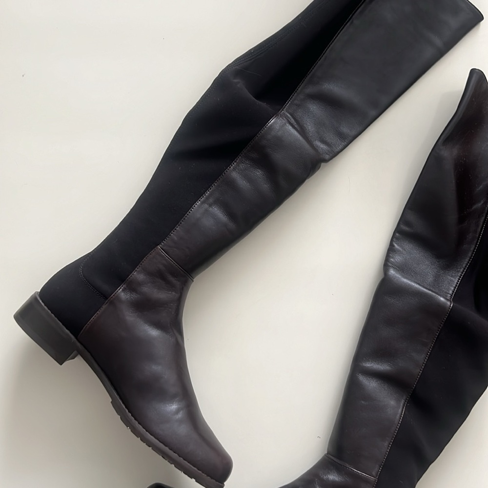 Stuart Weitzman Brown Over the Knee Boots